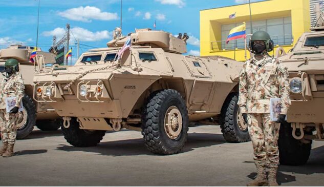 Colombia refuerza su Ejército con 33 vehículos blindados donados por Estados Unidos