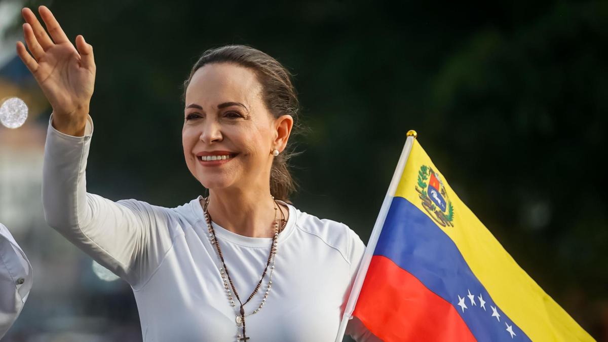 María Corina Machado hace historia, así reaccionó al enterarse que ganó el Nobel de la Paz
