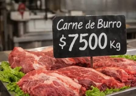 En Argentina están vendiendo carne de burro para comer, es 100% legal